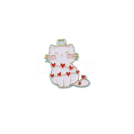 Alloy Enamel Pendants PW-WG92711-01-1