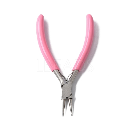 65# Steel Round Nose Pliers with Plastic Handles TOOL-Z002-02-1