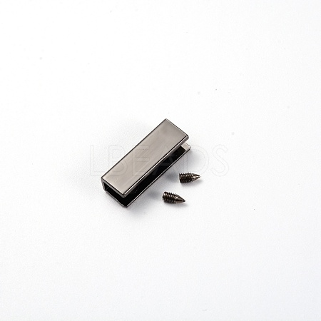 Zinc Alloy Bag Corner Protector Edging Frame PALLOY-WH0084-79C-02-1