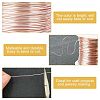 Copper Wire Copper Beading Wire for Jewelry Making CWIR-F001-N-0.3mm-5