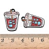 Alloy Enamel Pendants ENAM-D311-01B-EB-3