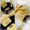 DIY PU Leather Mini Bowknot Bucket Bags Kits DIY-WH0292-93A-3