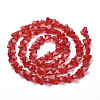 Transparent Glass Beads GLAA-Q066-14mm-B15-2