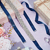 Bridal Belt for Wedding Dress AJEW-WH0471-114A-3
