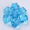 Transparent Acrylic Beads TACR-Q256-6mm-V40-1