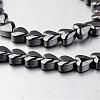 Non-magnetic Synthetic Hematite Bead Strands G-F300-22A-09-1