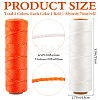 2 Colors Flat Nylon Braided Cords NWIR-GF0001-05-2