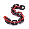 Handmade Acrylic Cable Chains AJEW-JB00655-M-2