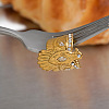 304 Stainless Steel Micro Pave Cubic Zirconia Cuff Open Rings NZ1589-4