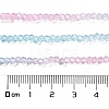 Transparent Painted Glass Beads Strands LS-DGLA-A034-T2mm-A22-3
