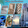 Transparent Acrylic Pipe AJEW-WH0475-51H-5