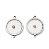 304 Stainless Steel & Mustard Seed Connector Charms SA-CBA5608-04P-1