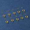 Brass Spring Ring Clasps KK-FS0001-50G-9