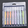 8Pcs TPR Diverse Size Crochet Hooks Set PW-WG61940-01-4