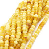Natural Yellow Opal Beads  Strands G-E569-I21-1