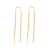 Craftdady Brass Stud Earring Findings KK-CD0001-02-2