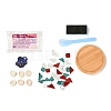 DIY Halloween Theme Mosaic Cup Mat Kits DIY-I066-01-2