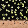 6/0 Inside Colours Transparent Glass Seed Beads X1-SEED-T007-07C-4