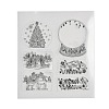 Christmas Plastic Stamps X-DIY-F053-05-2
