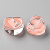 Transparent Enamel Acrylic Beads TACR-S155-004C-2