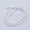 Glass Bead Strands GLAA-R041-4x4mm-24-2