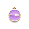 Alloy Enamel Pendants ENAM-S124-01B-01B-3