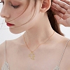16Pcs 8 Style Halloween Theme Alloy Open Back Bezel Pendants PALLOY-CJ0002-14-7