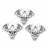 Tibetan Style Alloy Pendants TIBE-N010-08AS-RS-1