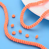 Handmade Polymer Clay Beads Strands LS-CLAY-N008-39-7