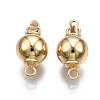 Brass Box Clasps X-KK-S356-339-NF-2