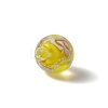 Handmade Silver Foil Glass Lampwork Beads GLAA-WH0036-03C-2