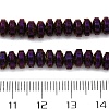 Electroplated Natural Lava Rock Beads Strands G-A256-E01-01I-4