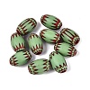 Handmade Millefiori Glass Barrel Beads LA-N002-15D-1