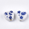 Handmade Porcelain Beads X-PORC-S498-58-2