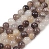 Natural Violet Strawberry Quartz Beads Strands G-P530-B02-04-2