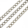 Brass Twisted Chains CHC-Q001-5x4mm-AB-2