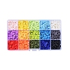 15 Colors Handmade Polymer Clay Beads CLAY-X0011-02B-2