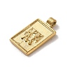 304 Stainless Steel Pendants X-STAS-L022-306G-03-2
