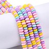 Handmade Polymer Clay Beads Strands CLAY-N008-008M-1