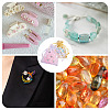 30Pcs 2 Colors Hot Stamping Polka Dot Organza Jewelry Drawstring Bags ABAG-TADJ0001-06A-6