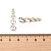 Brass Micro Pave Cubic Zirconia Pendants KK-F901-01B-G-3
