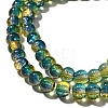 Crackle Glass Beads Strands CCG-C002-6mm-06-3