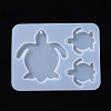 Turtle Pendant Silhouette Silicone Molds X-DIY-I026-22-2