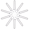 10Pcs 304 Stainless Steel Ear Thread EJEW-UN0002-02-1