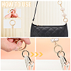 Zinc Alloy Chain Link Purse Strap Extenders AJEW-WH0479-46A-6