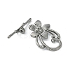 Tibetan Style Alloy Toggle Clasps K095R052-1