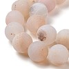 Natural Druzy Geode Agate Bead Strands G-K166-09-10mm-01-7