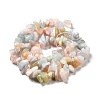 Natural Morganite Beads Strands G-F716-03-A-3