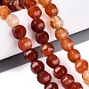 Natural Red Agate Beads Strands G-Q608-08A-04-1