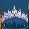 Bride Crown European Wedding Dress Headpiece Birthday Adult Gift Crystal Crown Hair Accessory ST9728380-1